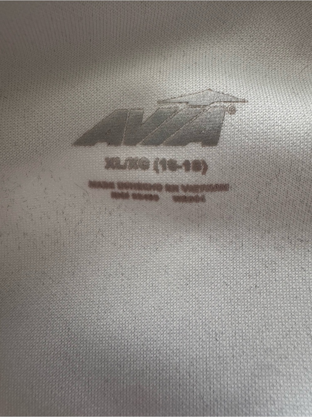 🍓6/$15🍓 White Avia Quilted Quarter Zip - Picture 2 of 7
